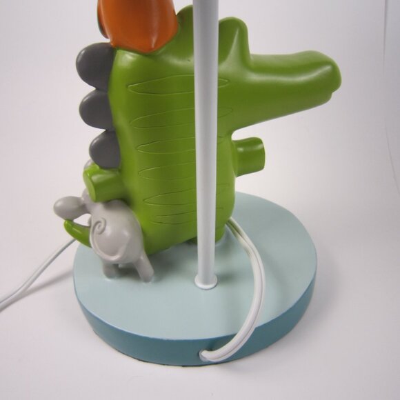 Lambs & Ivy Yoo Hoo Jungle Lamp with Shade - Alligator Bird Mouse - 2016 - Picture 7 of 13